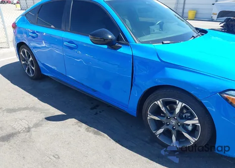 2025 Honda Civic Hybrid Sport Touring from USA, damaged, VIN 19XFL4H90SE001025